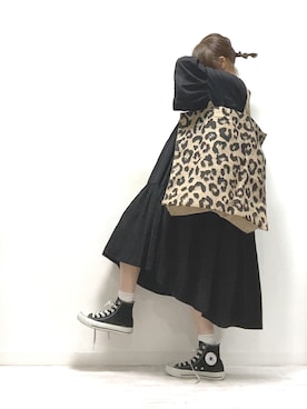 「sakishimatokyo（サキシマトーキョー）のアイテム（シャツワンピース）」を使った、norimamiさん（レディース・160cm）の夏コーディネート
