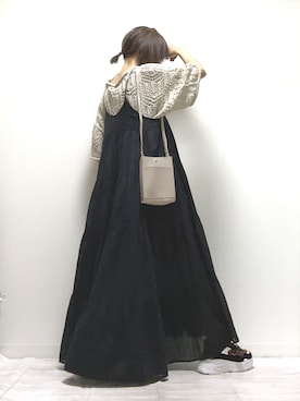 「copine」｜「アイテム（ワンピース/ドレス）」を使った、norimamiさん（レディース・160cm）の夏コーディネート