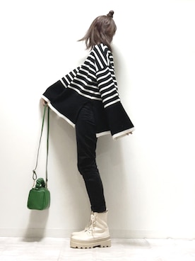 「WYTHE（ワイス）のアイテム」を使った、norimamiさん（レディース・160cm）の冬コーディネート