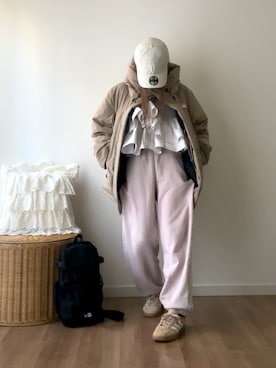 「アイテム（ラッピングキット）」を使った、norimamiさん（レディース・160cm）の冬コーディネート