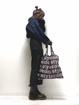 「ap retro（アプレトロ）のアイテム（デニムジャケット）」を使った、norimamiさん（レディース・160cm）の秋コーディネート