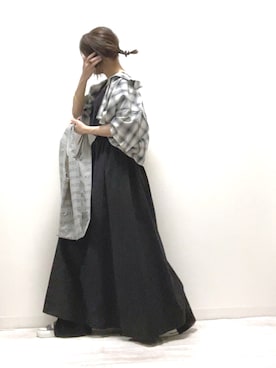 「CENE」｜「アイテム（ラッピングキット）」を使った、norimamiさん（レディース・160cm）の夏コーディネート