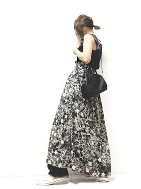 「CENE」｜「アイテム（ラッピングキット）」を使った、norimamiさん（レディース・160cm）の夏コーディネート