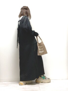 「La-gemme」｜「アイテム（その他）」を使った、norimamiさん（レディース・160cm）の秋コーディネート