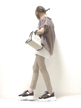 「CENE」｜「アイテム（ラッピングキット）」を使った、norimamiさん（レディース・160cm）の夏コーディネート