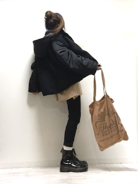 「CENE」｜「アイテム（ラッピングキット）」を使った、norimamiさん（レディース・160cm）の秋コーディネート