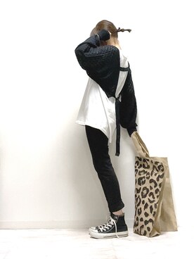 「CENE」｜「アイテム（ラッピングキット）」を使った、norimamiさん（レディース・160cm）の夏コーディネート