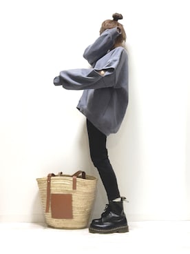 「LOEWE」｜「アイテム（ラッピングキット）」を使った、norimamiさん（レディース・160cm）の春コーディネート