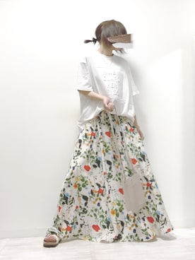 「copine」｜「アイテム（その他）」を使った、norimamiさん（レディース・160cm）の夏コーディネート