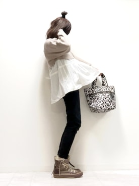 「WYTHE（ワイス）のアイテム」を使った、norimamiさん（レディース・160cm）の冬コーディネート