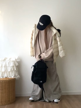 「アイテム（その他）」を使った、norimamiさん（レディース・160cm）の秋コーディネート