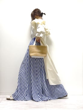 「sakishimatokyo」｜「アイテム（その他）」を使った、norimamiさん（レディース・160cm）の夏コーディネート