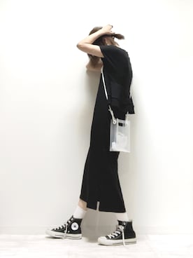 「RECTANGLE」｜「アイテム（ワンピース/ドレス）」を使った、norimamiさん（レディース・160cm）の夏コーディネート