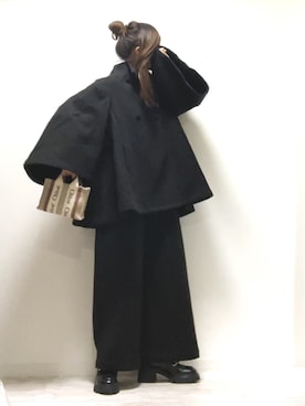 「CENE」｜「アイテム（ラッピングキット）」を使った、norimamiさん（レディース・160cm）の冬コーディネート