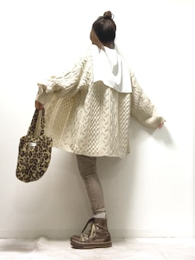 「CENE」｜「アイテム（ラッピングキット）」を使った、norimamiさん（レディース・160cm）の秋コーディネート