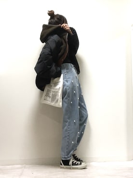 「CENE」｜「アイテム（ラッピングキット）」を使った、norimamiさん（レディース・160cm）の秋コーディネート