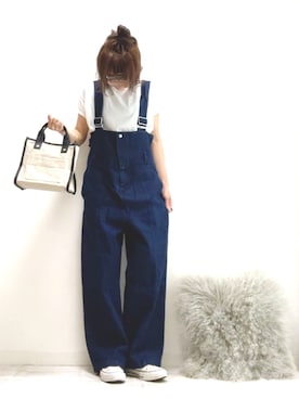 「CENE」｜「アイテム（ラッピングキット）」を使った、norimamiさん（レディース・160cm）の夏コーディネート