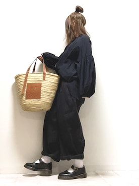 「LOEWE」｜「アイテム（ラッピングキット）」を使った、norimamiさん（レディース・160cm）の春コーディネート