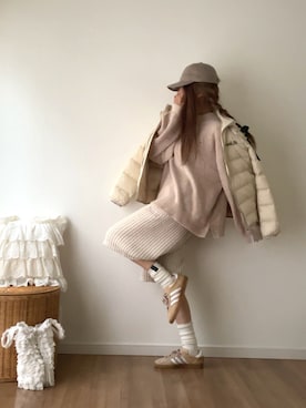 「アイテム（ラッピングキット）」を使った、norimamiさん（レディース・160cm）の秋コーディネート