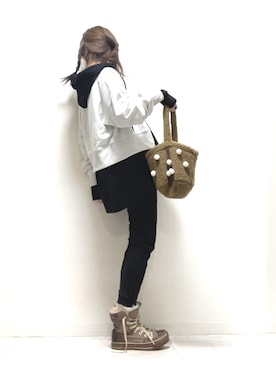 「WYTHE（ワイス）のアイテム」を使った、norimamiさん（レディース・160cm）の春コーディネート