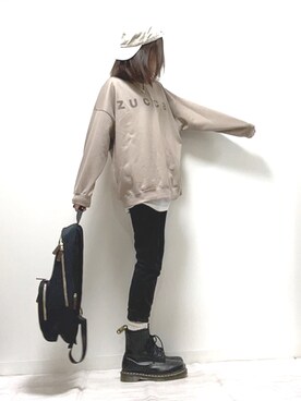 「zucca」｜「アイテム（アクセサリー）」を使った、norimamiさん（レディース・160cm）の秋コーディネート