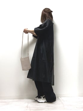 「copine」｜「アイテム（ワンピース/ドレス）」を使った、norimamiさん（レディース・160cm）の秋コーディネート