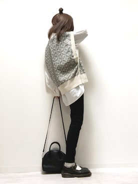 「ベストコーデ」｜「アイテム（ラッピングキット）」を使った、norimamiさん（レディース・160cm）の冬コーディネート