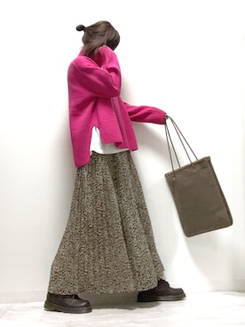 「RODE SKO」｜「アイテム（その他）」を使った、norimamiさん（レディース・160cm）の秋コーディネート