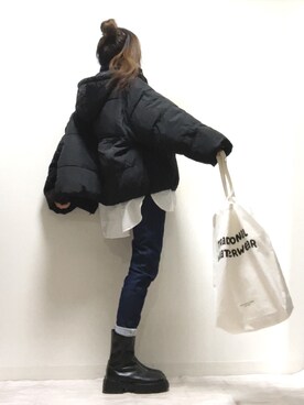 「Traditional Weatherwear」｜「アイテム（その他）」を使った、norimamiさん（レディース・160cm）の秋コーディネート