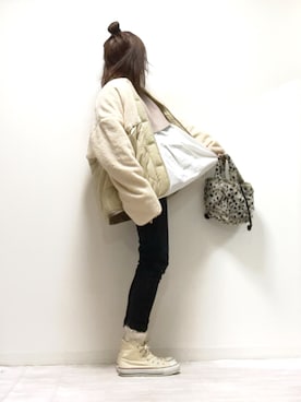 「WYTHE（ワイス）のアイテム」を使った、norimamiさん（レディース・160cm）の冬コーディネート