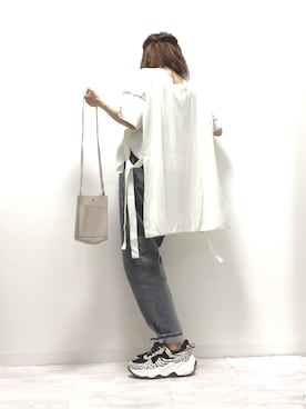 「copine」｜「アイテム（その他）」を使った、norimamiさん（レディース・160cm）の秋コーディネート