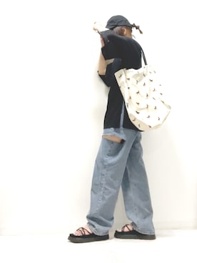 「sakishimatokyo」｜「アイテム（ラッピングキット）」を使った、norimamiさん（レディース・160cm）の夏コーディネート