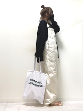 「ごきげんウィーク」｜「アイテム（ラッピングキット）」を使った、norimamiさん（レディース・160cm）の春コーディネート