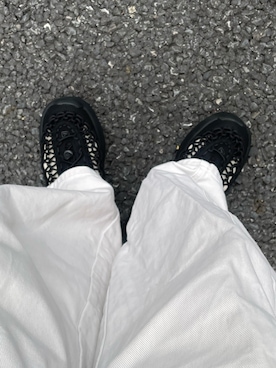 「KEEN（キーン）のアイテム」を使った、ななこさん（骨格ウェーブ・レディース・163cm）の夏コーディネート