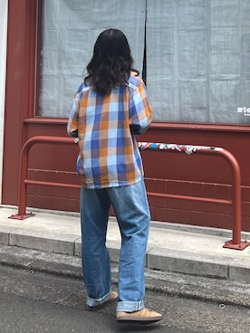 「LENO（リノ）のアイテム」を使った、yさん（レディース・161cm）の秋コーディネート