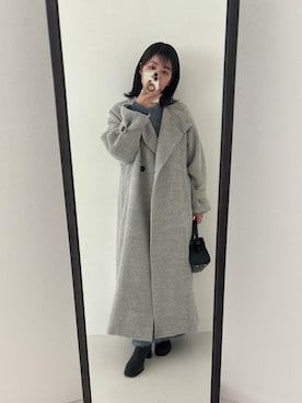 「アイテム（ブーツ）」を使った、kirimuraさん（レディース・158cm・30代）の冬コーディネート