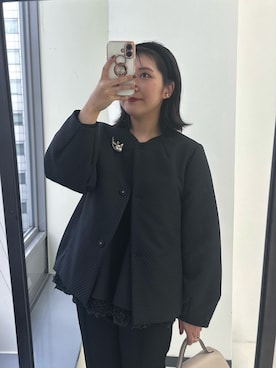 「URBAN RESEARCH ROSSO WOMEN（アーバンリサーチ　ロッソ）のアイテム」を使った、kirimuraさん（レディース・158cm）の冬コーディネート