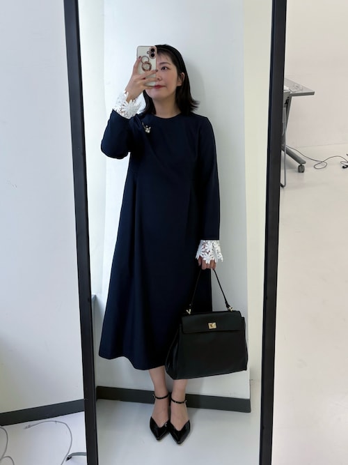 ワンピース 「WEB限定」袖レースワンピース : ZOZOTOWN Yahoo!店