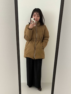 「outfit」｜「アイテム（その他アウター）」を使った、kirimuraさん（レディース・158cm）の冬コーディネート