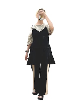 「SANSeLF（サンセルフ）のアイテム」を使った、mizukaさん（レディース・155cm）の夏コーディネート