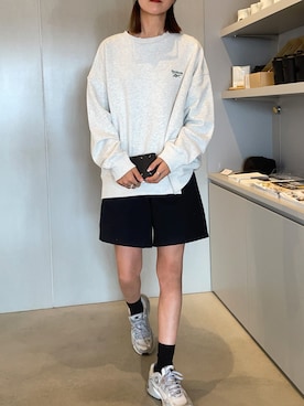 「CLEA（クレア）のアイテム（パンツ）」を使った、りょんさん（レディース・165cm）の秋コーディネート