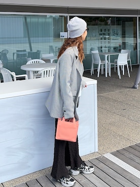 「forksy.（フォルクシー）のアイテム」を使った、りょんさん（レディース・165cm）の春コーディネート