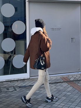 「アイテム（レッグウェア）」を使った、りょんさん（レディース・165cm）の秋コーディネート