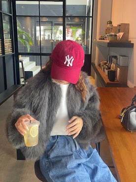 「アイテム（その他アウター）」を使った、りょんさん（レディース・165cm）の秋コーディネート