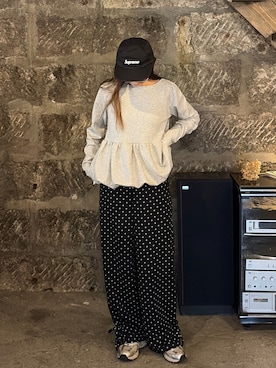 「forksy.（フォルクシー）のアイテム」を使った、りょんさん（レディース・165cm）の秋コーディネート