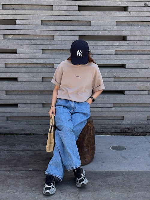 anuke（アンヌーク）の「anuke Waist Tuck Denim（デニムパンツ）」 - WEAR