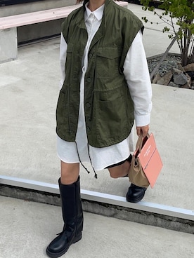 りょんさん（レディース・165cm）の秋コーディネート