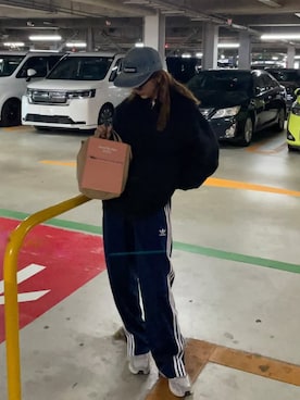 「アイテム（ブルゾン）」を使った、りょんさん（レディース・165cm）の秋コーディネート