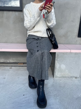 りょんさん(レディース・165cm)の冬コーディネート