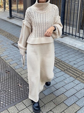 りょんさん（レディース・165cm）の秋コーディネート